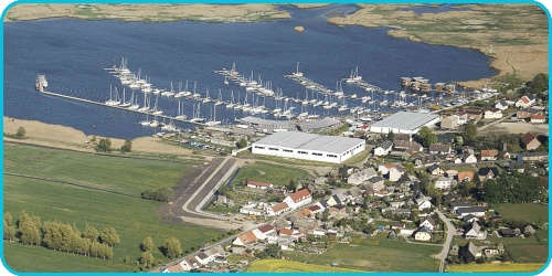 Marina Kröslin, zwischen Rügen und Usedom